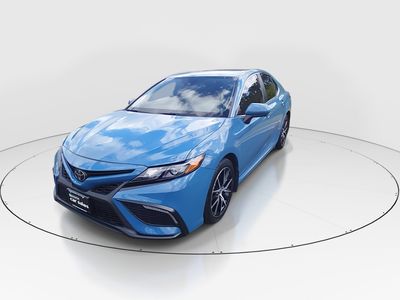 2024 Toyota Camry — rear three-quarter view