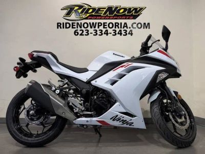 2026 Kawasaki NINJA® 300 ABS — front three-quarter view