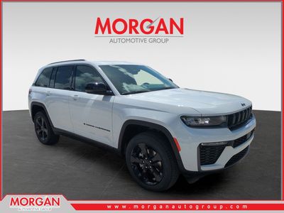 2026 Jeep Grand Cherokee Limited in White/off-white — front three-quarter view