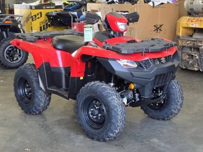 2025 Suzuki KingQuad 500AXi Power Steering — front three-quarter view