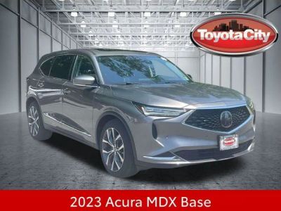 2023 Acura MDX Technology SH-AWD in Gray — front three-quarter view