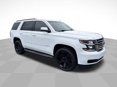 2019 Chevrolet Tahoe — rear three-quarter view