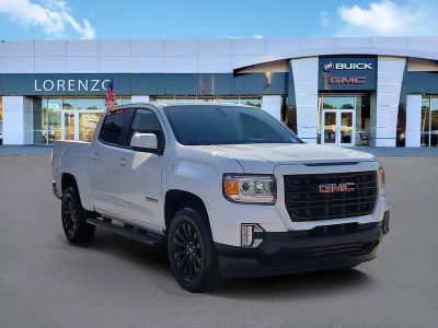 2022 GMC Canyon — rear three-quarter view