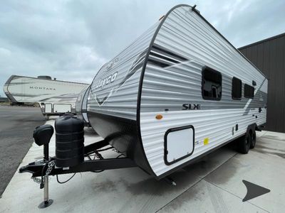 2026 Jayco Jay Flight SLX — rear three-quarter view