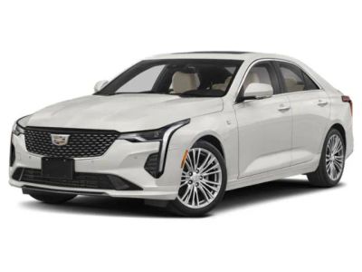 2023 Cadillac CT4 Premium Luxury in Black Raven — front three-quarter view