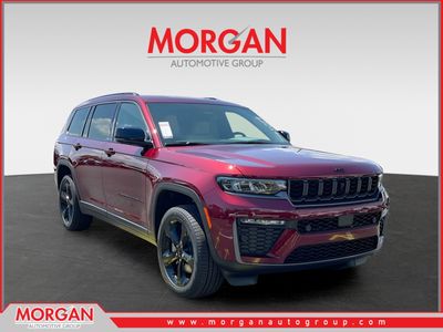 2026 Jeep Grand Cherokee L Limited in Red — front three-quarter view