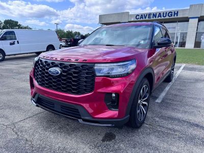 2025 Ford Explorer — rear three-quarter view