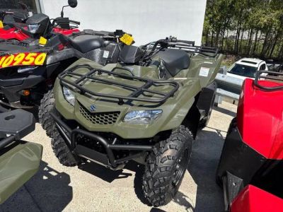 2026 Suzuki KQUAD 400 — front three-quarter view