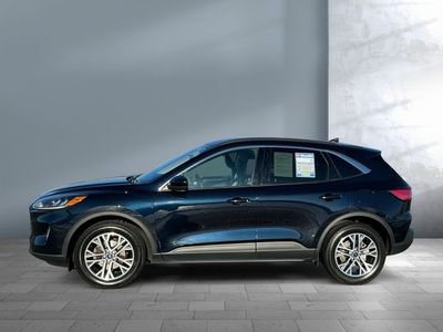 2021 Ford Escape — rear three-quarter view
