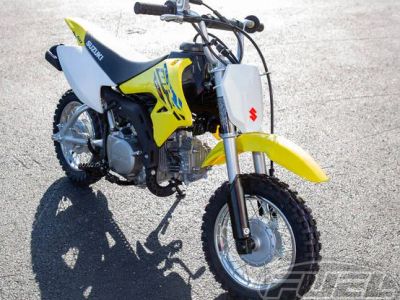 2026 Suzuki DR-Z50 — front three-quarter view