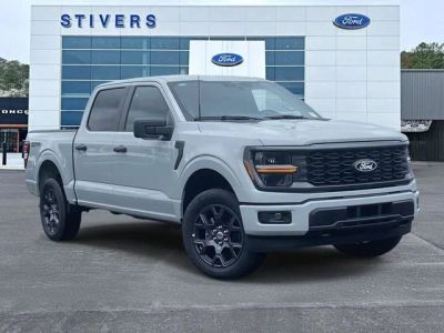 2026 Ford F-150 STX in Gray — front three-quarter view