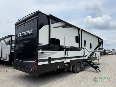 2027 Heartland Cyclone — engine compartment view