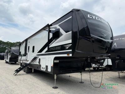 2027 Heartland Cyclone — front three-quarter view