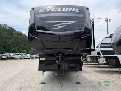 2027 Heartland Cyclone — rear three-quarter view