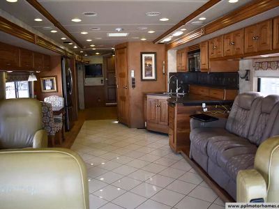 2012 Winnebago 42E — engine compartment view