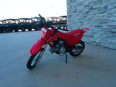 2026 Honda CRF110FT — rear three-quarter view