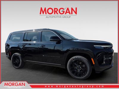 2026 Jeep Grand Wagoneer Limited Reserve in Black — front three-quarter view