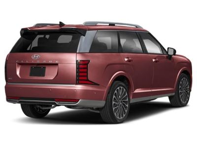 2026 Hyundai Palisade Hybrid — rear three-quarter view