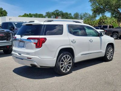 2022 GMC Acadia — rear three-quarter view