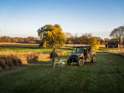 2026 Polaris® Ranger Crew XP 1000 Premium Polaris Pursuit Camo — front three-quarter view