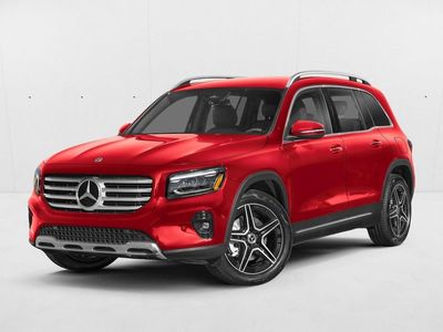 2026 Mercedes-Benz GLB 250 GLB 250 SUV in MANUFAKTUR Patagonia Red — front three-quarter view