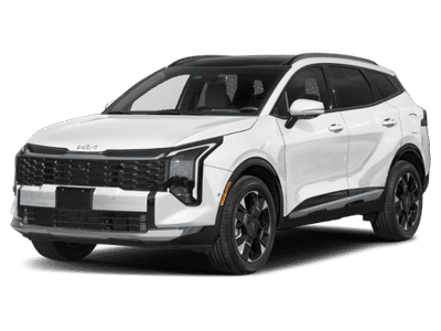 2026 Kia Sportage Hybrid SX-Prestige in White — front three-quarter view