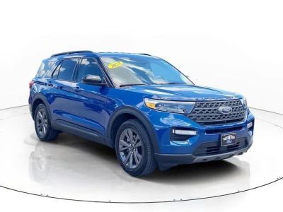 2023 Ford Explorer — rear three-quarter view
