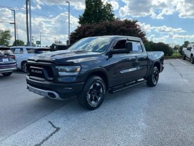 2019 RAM 1500 Rebel Crew Cab 4x4 5'7" Box in Gray — front three-quarter view