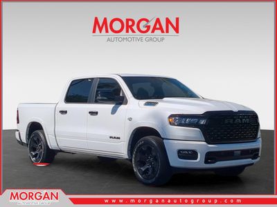 2026 Ram 1500 Big Horn/Lone Star in White — front three-quarter view