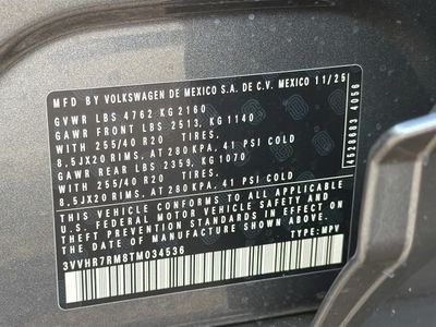 2026 Volkswagen Tiguan — photo 43 view