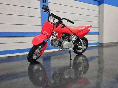 2026 Honda® CRF50F — front three-quarter view
