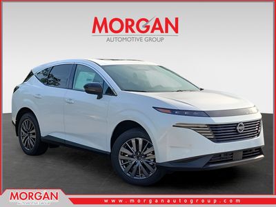 2026 Nissan Murano SL in White — front three-quarter view