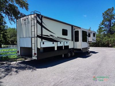 2019 Keystone RV Alpine — engine compartment view