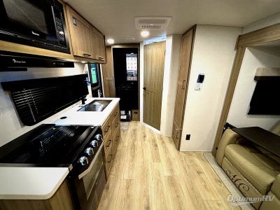 2027 Forest River Flagstaff Micro Lite — rear three-quarter view