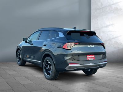 2026 Kia Sportage Hybrid — rear three-quarter view