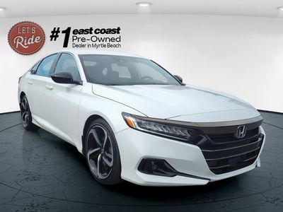 2021 Honda Accord — rear three-quarter view