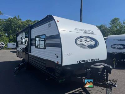 2027 Forest River RV Cherokee Grey Wolf 23MS — front three-quarter view