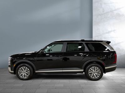 2026 Hyundai Palisade Hybrid — rear three-quarter view
