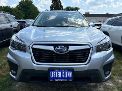 2021 Subaru Forester — rear three-quarter view