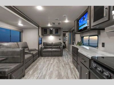 2020 Grand Design Transcend Xplor — front three-quarter view