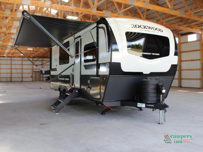 2026 Forest River RV Rockwood Mini Lite — front three-quarter view