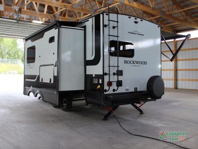 2026 Forest River RV Rockwood Mini Lite — rear three-quarter view
