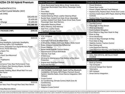 2026 Mazda CX-50 Hybrid — photo 37 view