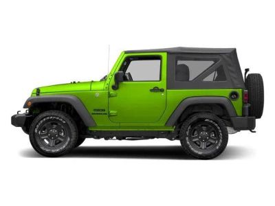 2016 Jeep Wrangler — side profile view