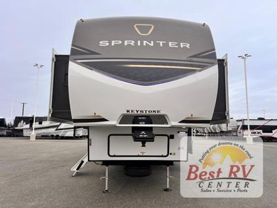 2026 Keystone RV Sprinter — rear three-quarter view