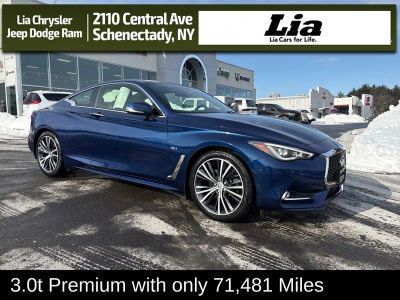 2017 INFINITI Q60 3.0t Premium — side profile view