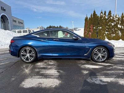 2017 INFINITI Q60 3.0t Premium — rear three-quarter view