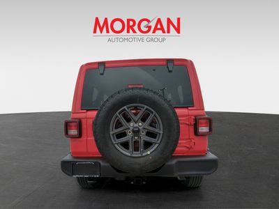2026 Jeep Wrangler — engine compartment view