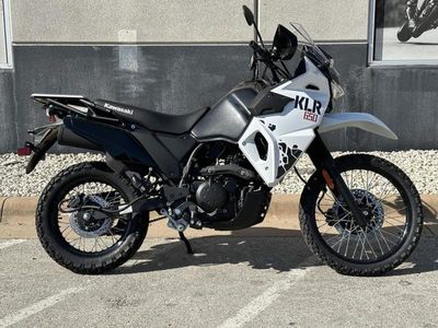 2025 Kawasaki KLR650 S Pearl Crystal White/Metallic Carbon Gray - Photo 9