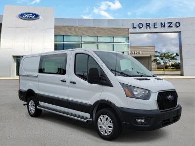 2025 Ford Transit Cargo Van — rear three-quarter view